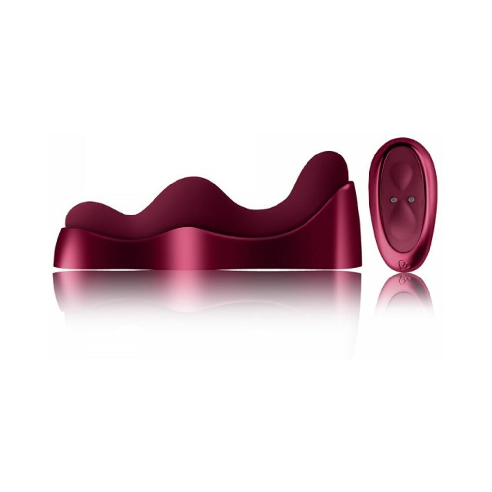 Rocks-Off Ruby Glow Rosa Saddle Vibrator - Fantasies Boutique