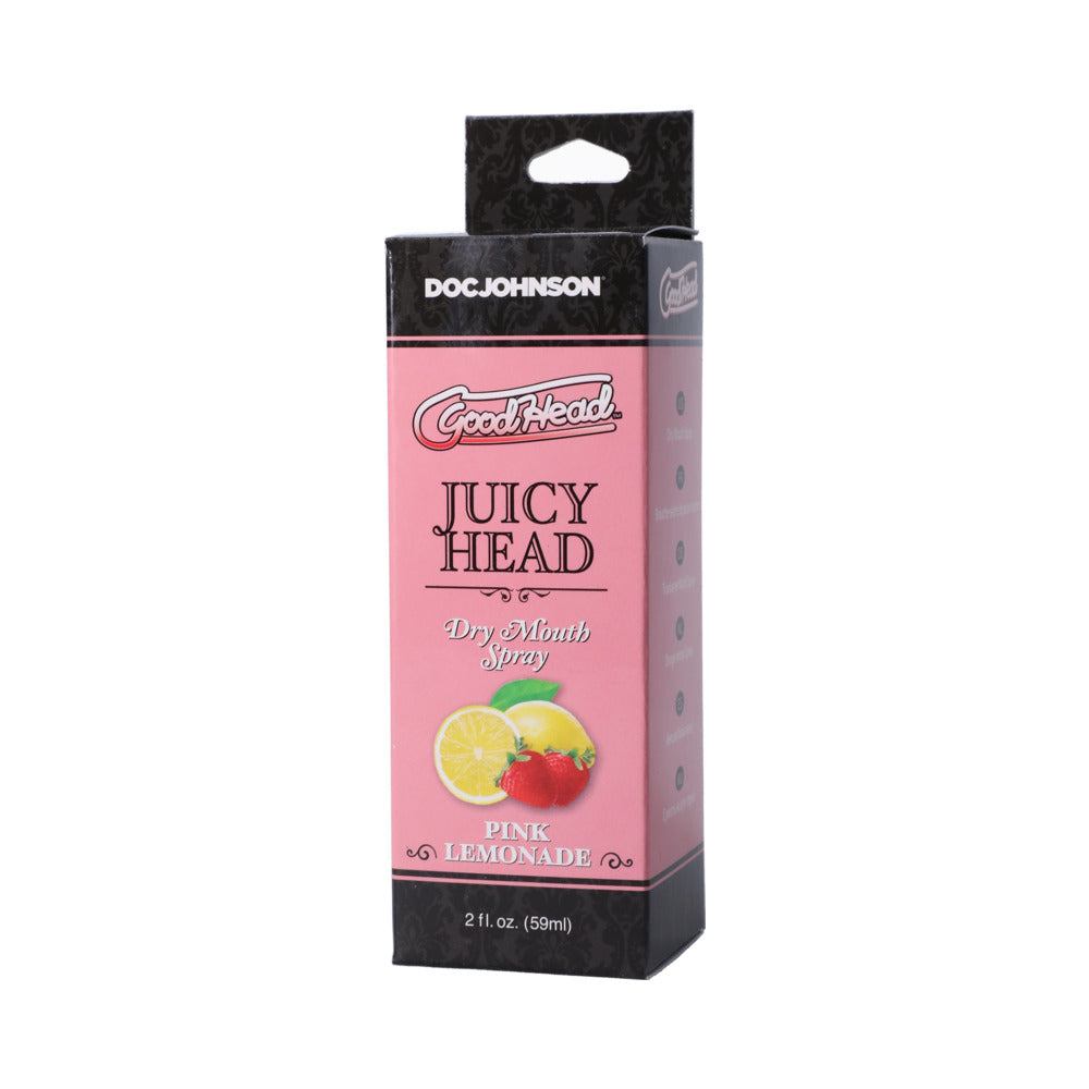 GoodHead Juicy Head Dry Mouth Spray Pink Lemonade 2 fl. oz. - Fantasies Boutique