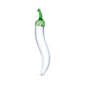 Glas 8.25 in. Glass Naturals Chili Pepper Dildo - Fantasies Boutique