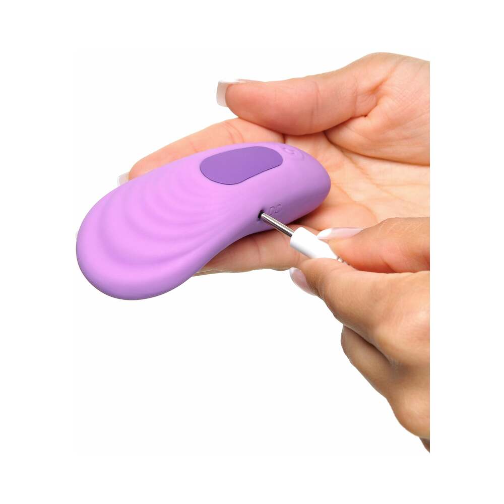 Fantasy For Her Remote Silicone Please-Her Rechargeable Vibrator Purple - Fantasies Boutique