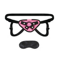 Lux Fetish Neoprene Strap-On Harness Pink - Fantasies Boutique