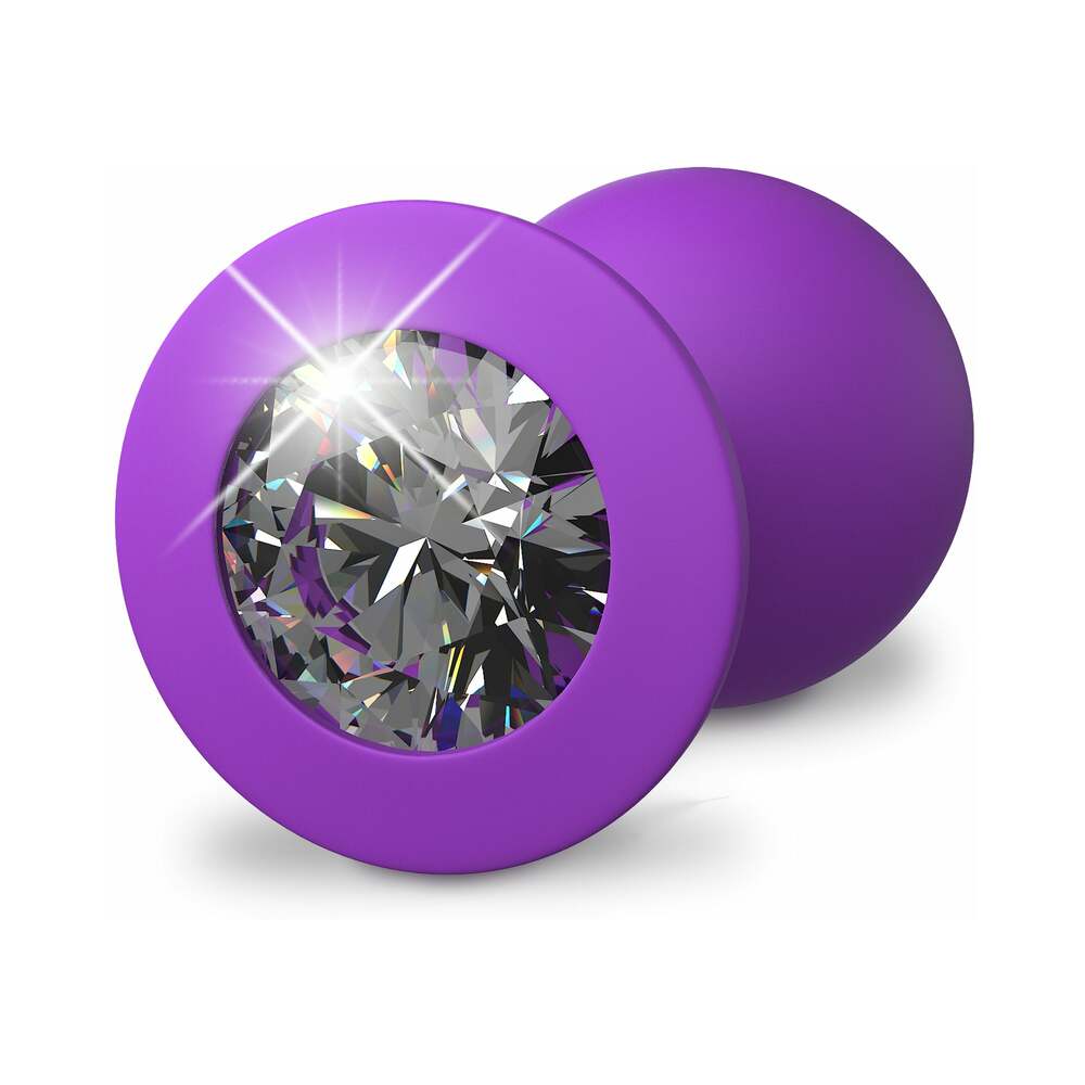 Fantasy For Her Silicone Her Little Gem Medium Plug Purple - Fantasies Boutique