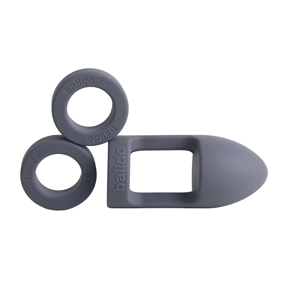 Balldo Set Steel Grey - Fantasies Boutique