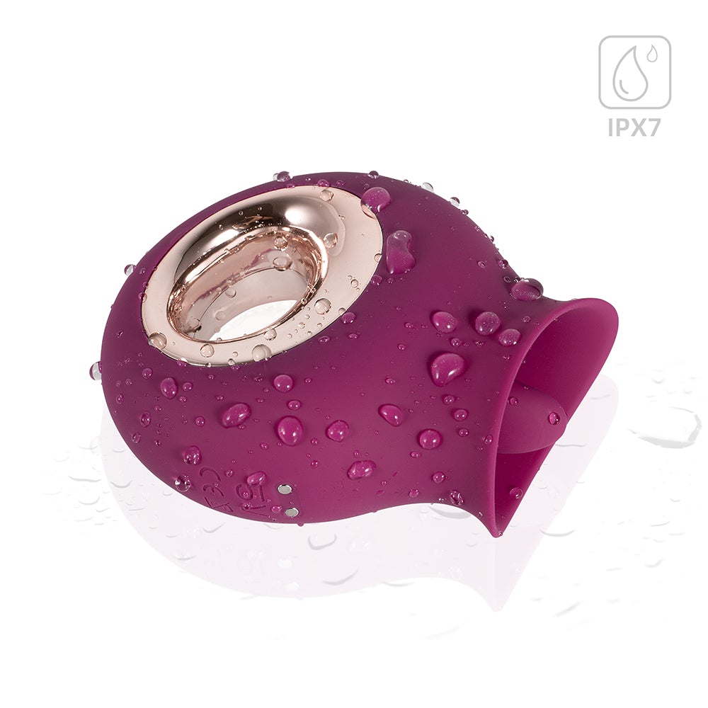 Honey Play Box Alvina Luxury Tongue Licking Clitoral Vibrator Magenta - Fantasies Boutique