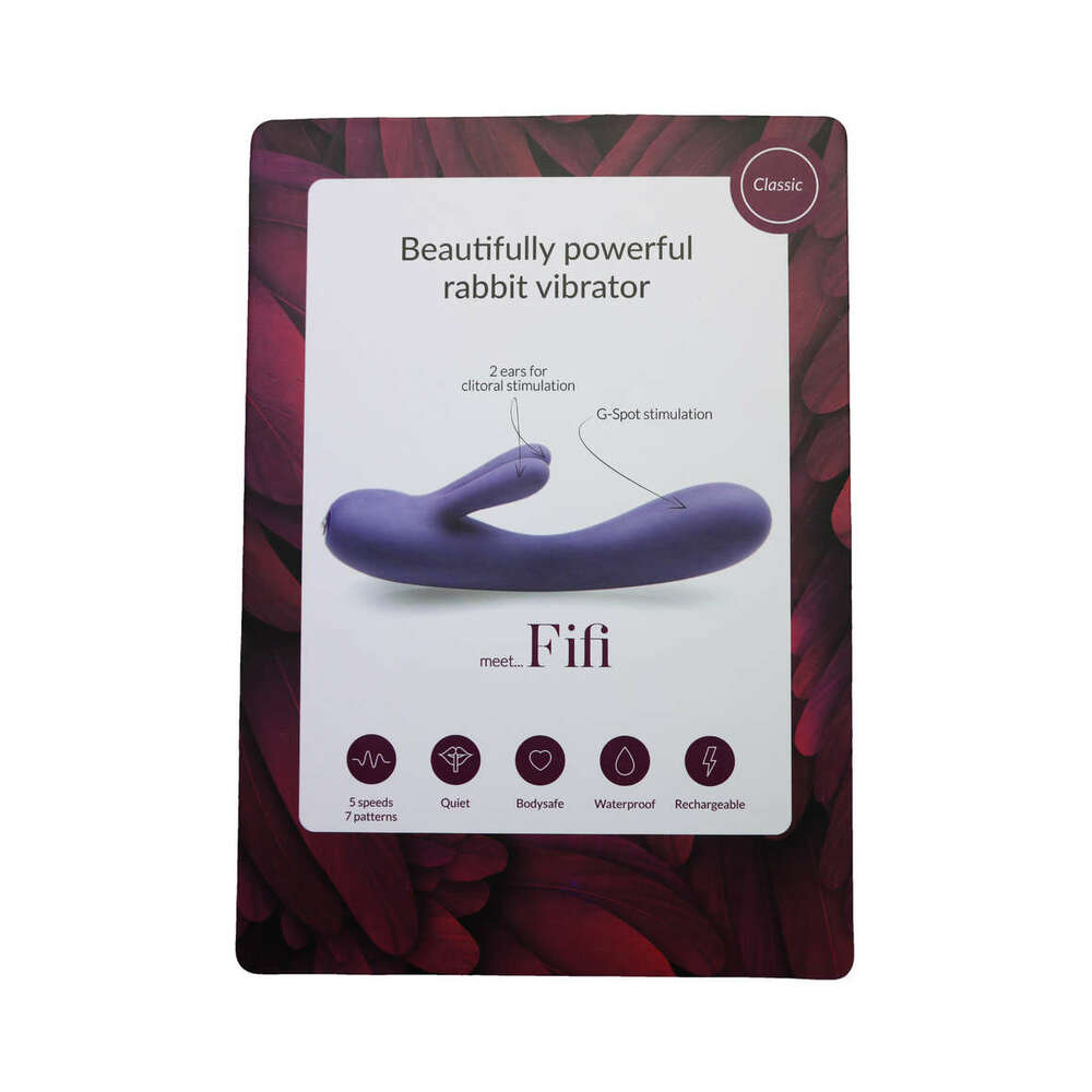 Je Joue Fifi Rabbit Vibrator Purple - Fantasies Boutique
