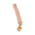 Dr. Skin Vibe 6 Realistic 8.75 in. Vibrating Dildo Beige - Fantasies Boutique