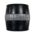 Gender X Barrel Of Fun Rechargeable Open-Ended Vibrating Stroker Black - Fantasies Boutique