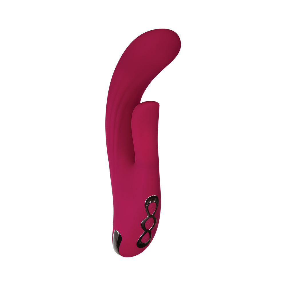 Evolved Red Dream Rechargeable Silicone Dual Stimulator - Fantasies Boutique
