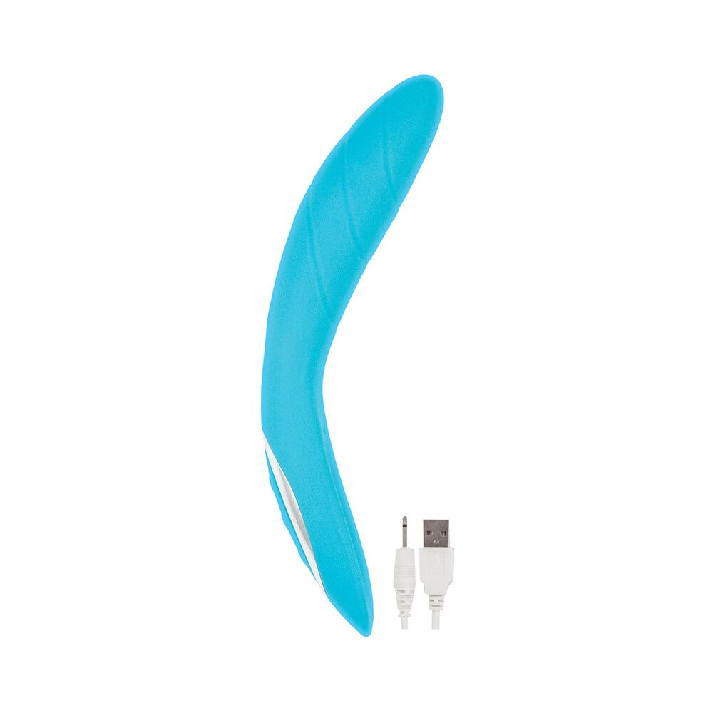 Princess Dynamic Heat G-Spot Vibrator Silicone Blue - Fantasies Boutique