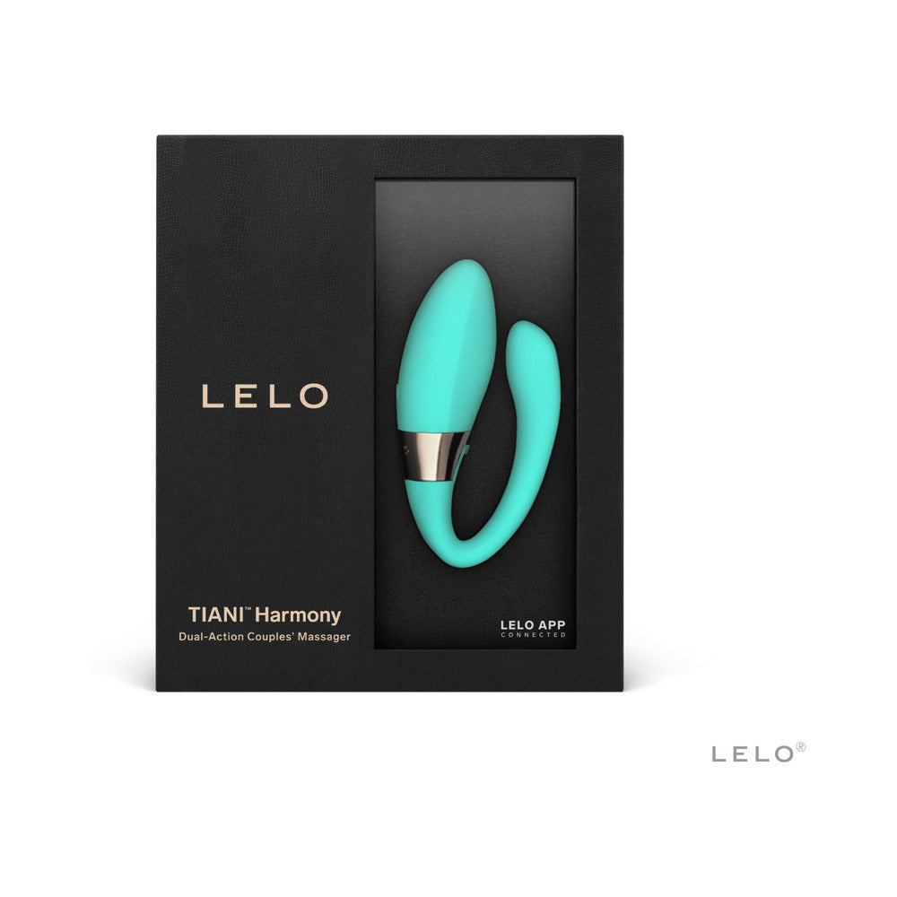LELO TIANI HARMONY Rechargeable Dual Stimulation Couples Vibrator Aqua - Fantasies Boutique