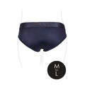 Ouch! Vibrating Strap-on High-cut Brief Black M/L - Fantasies Boutique