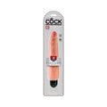 King Cock 9 in. Vibrating Stiffy Realistic Dildo Beige - Fantasies Boutique