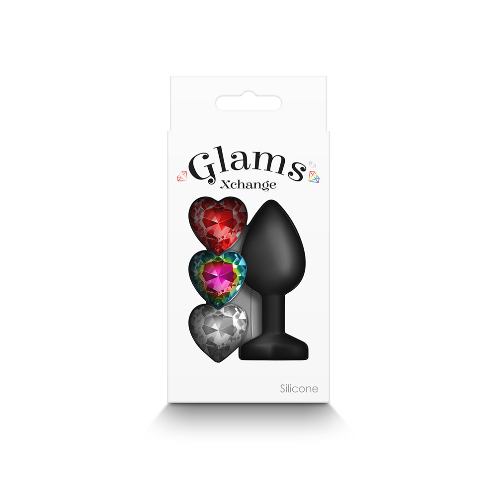 Glams Xchange Heart Anal Plug Small - Fantasies Boutique