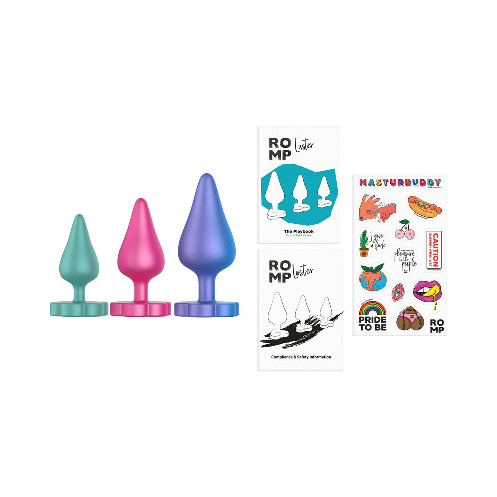 ROMP Luster Anal Plug Set