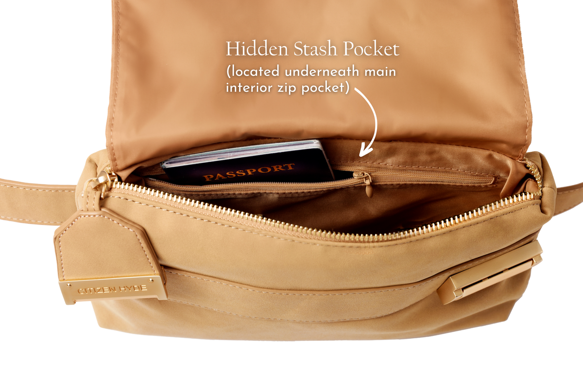 Citizen Hyde Lockable, Odor Resistant Belt Bag, The Marley - Fantasies Boutique