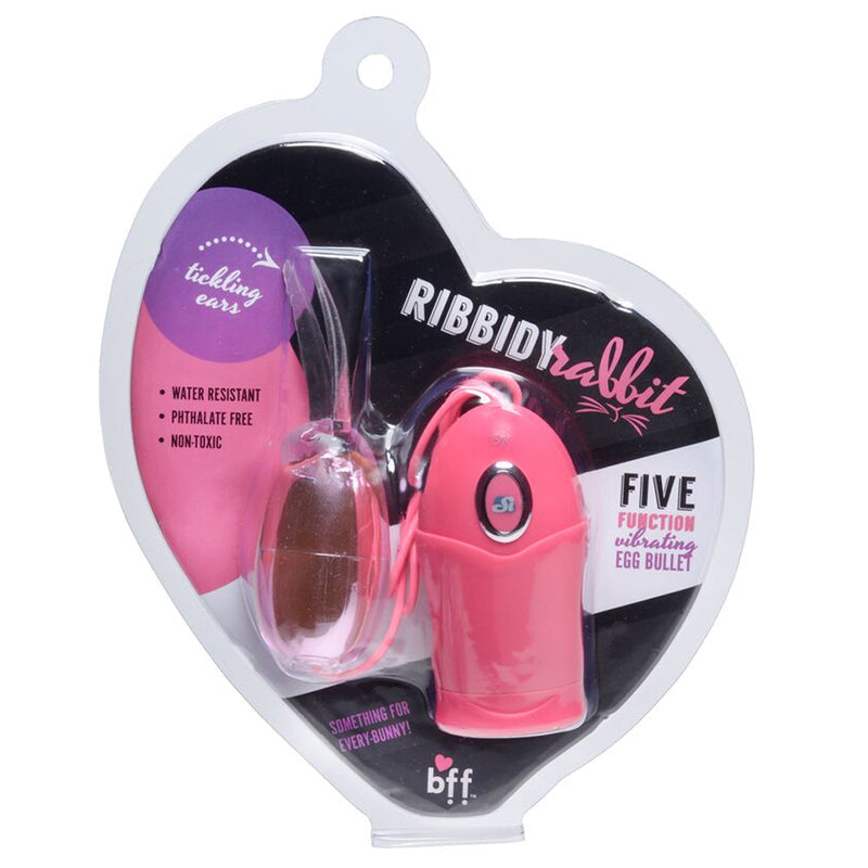 BFF Ribbidy Rabbit Egg Bullet Pink - Fantasies Boutique