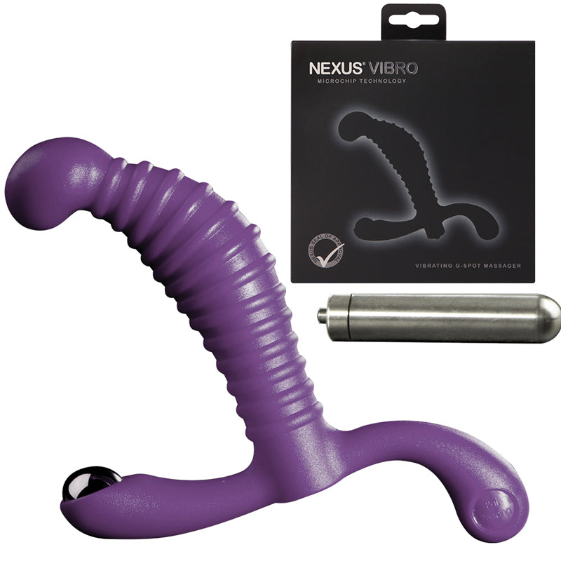 Nexus Vibro Prostate Massager - Purple - Fantasies Boutique