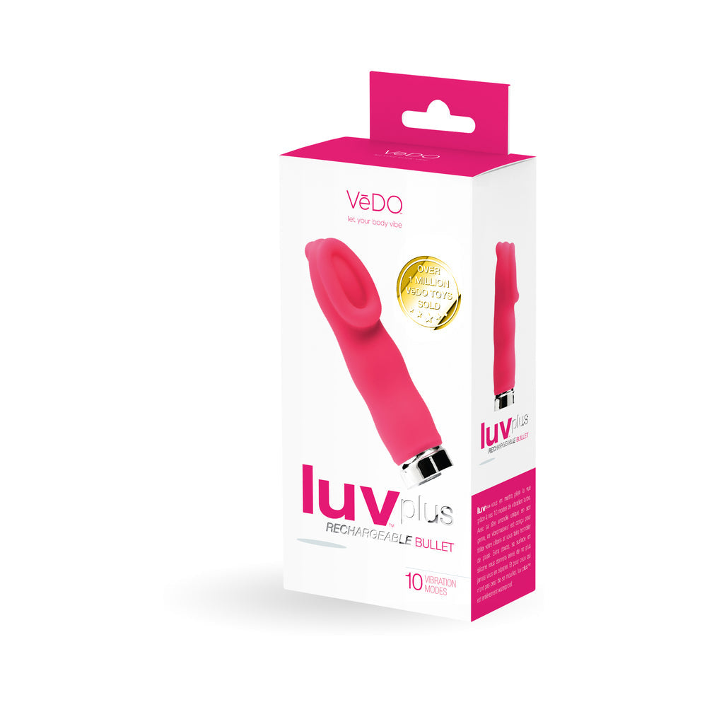 VeDO Luvplus Rechargeable Vibe - Foxy Pink - Fantasies Boutique