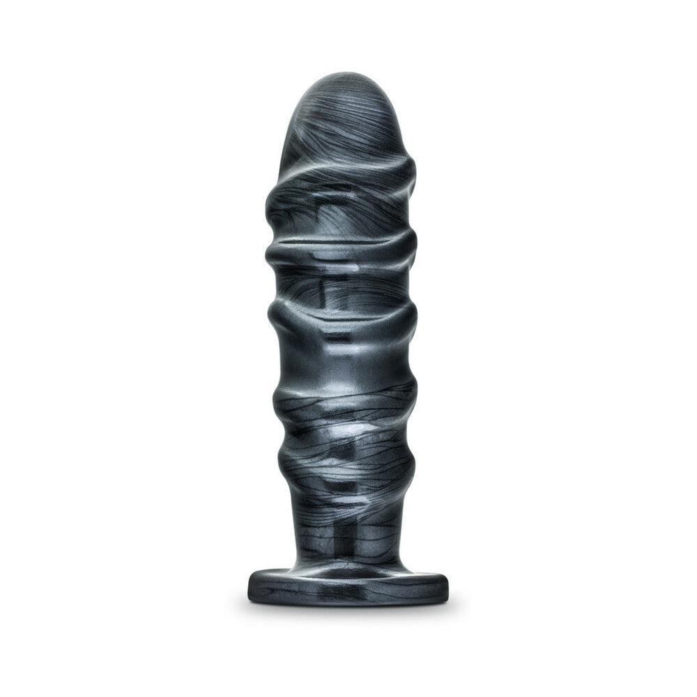 Blush Jet Annihilator 11 in. Anal Plug Carbon Metallic Black - Fantasies Boutique