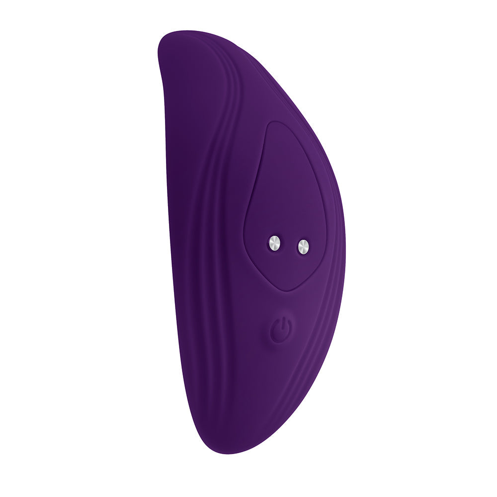 Playboy Our Little Secret Rechargeable Remote Controlled Silicone Underwear Vibrator Acai - Fantasies Boutique