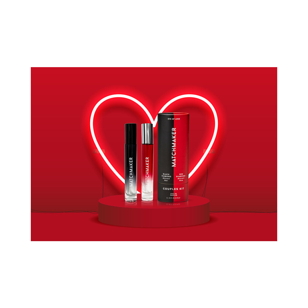 Eye of Love Matchmaker Attract Her & Him 2-Piece Couples Kit - Fantasies Boutique