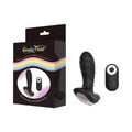 Gender Fluid Buzz Rechargeable Remote-Controlled Silicone Anal Vibrator Black