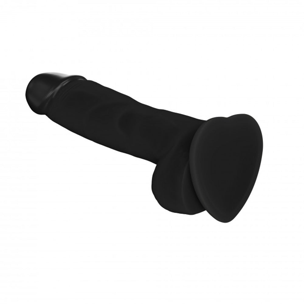 Strap-On-Me Realistic Collection Soft Realistic Dildo Black XL - Fantasies Boutique