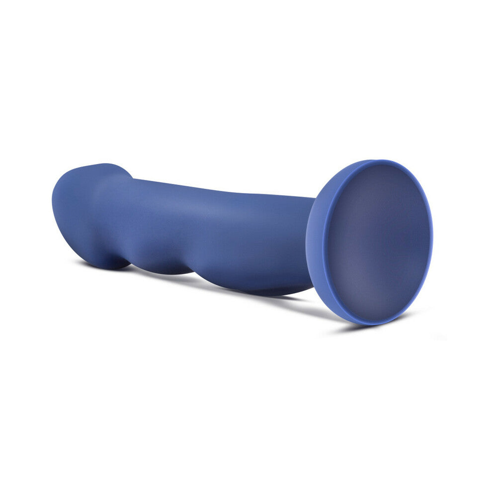 Avant D12 Suko 8 in. Dual Density Silicone Dildo Indigo - Fantasies Boutique