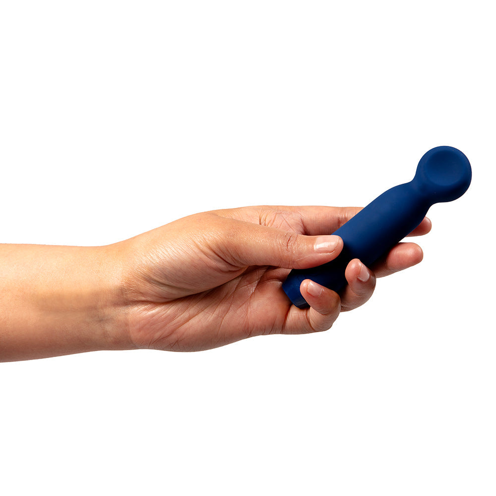 Je Joue Vita Rechargeable Silicone Wand Tip Bullet Vibrator Cobalt Blue - Fantasies Boutique
