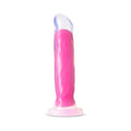 Blush Neo Elite Glow in the Dark Marquee 8 in. Silicone Dual-Density Dildo Neon Pink