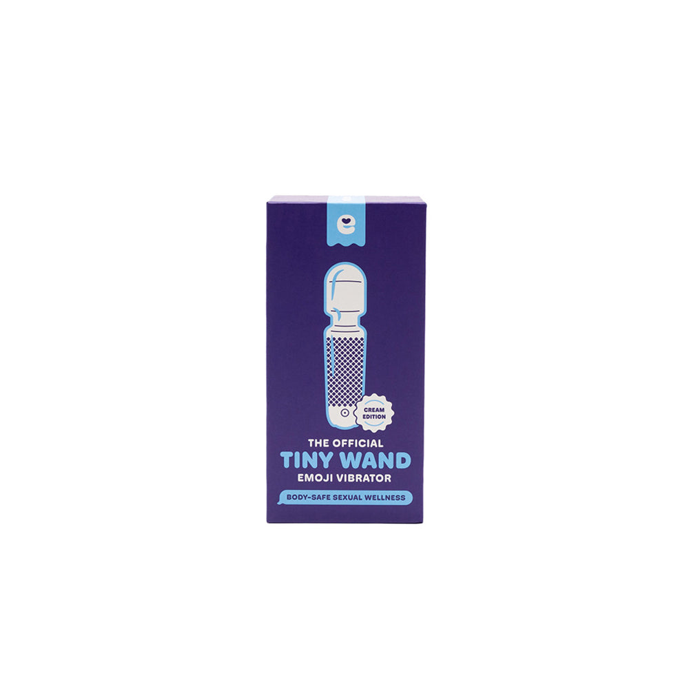 Emojibator Tiny Wand Emoji Vibrator Cream - Fantasies Boutique