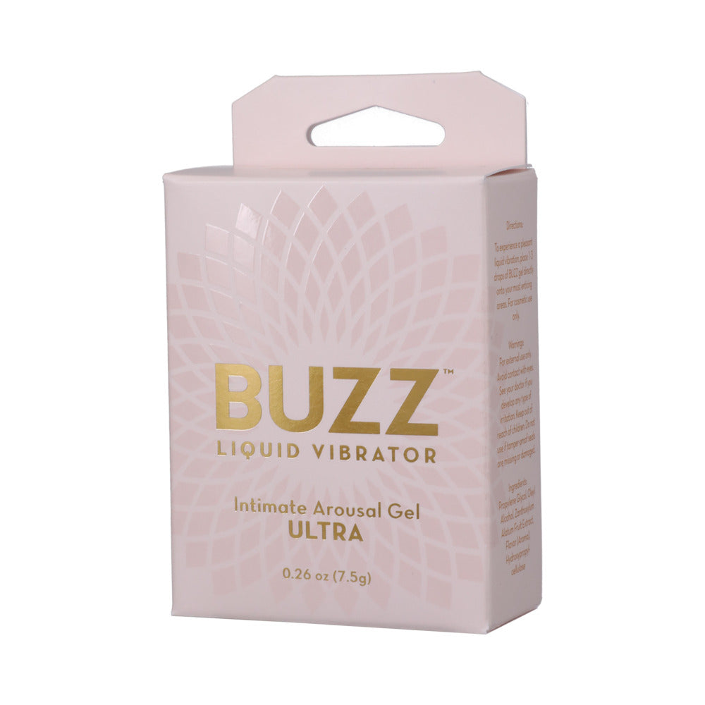 Buzz Ultra Liquid Vibrator Intimate Arousal Gel 0.26 oz. - Fantasies Boutique