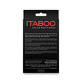 Hustler Taboo Eyes  & Mouth Hood Black