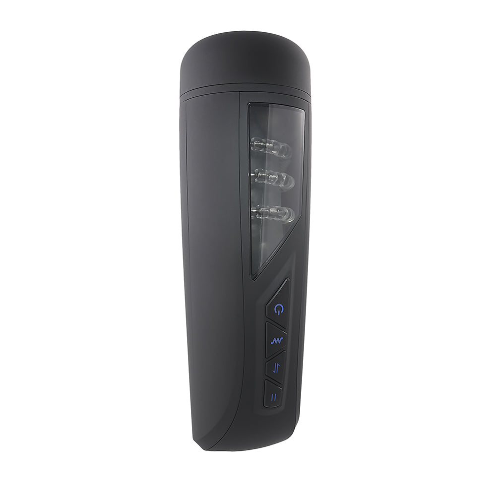 Playboy Pursuit Of Pleasure Rechargeable Vibrating Beaded Stroker - Fantasies Boutique