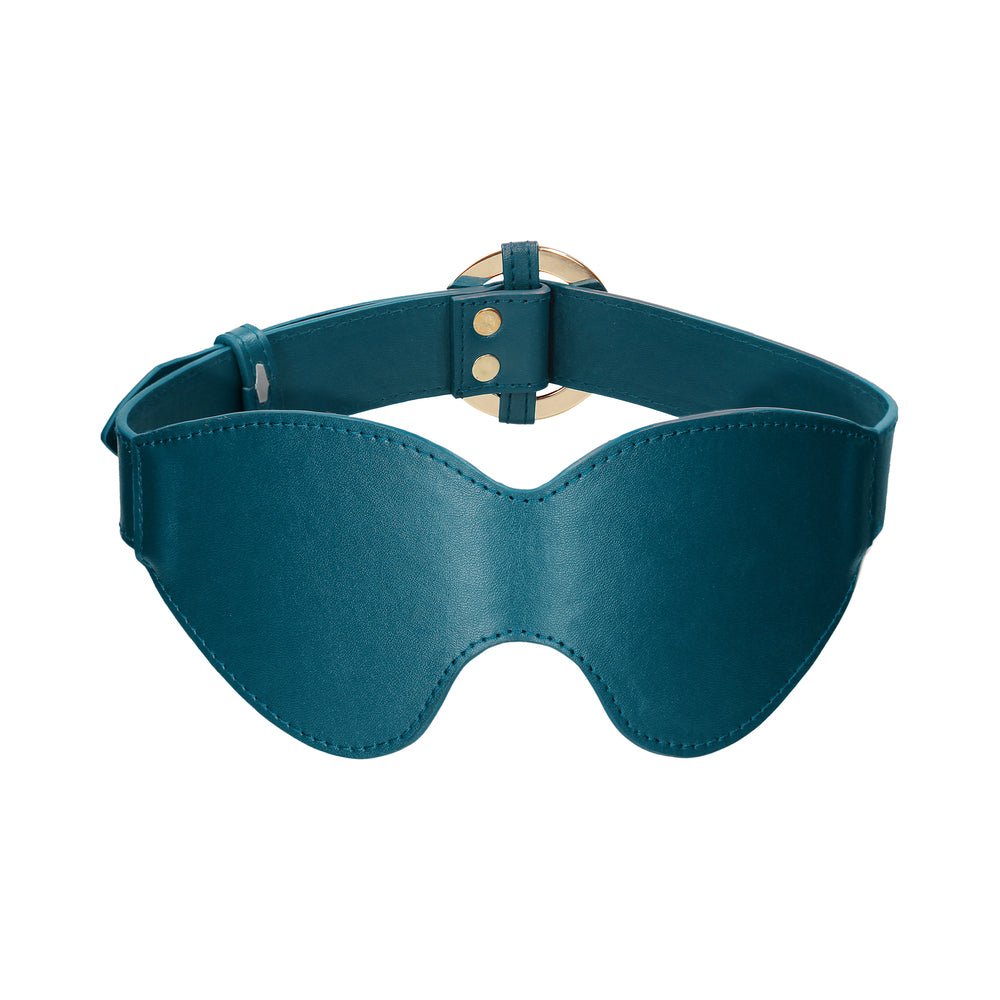 Ouch! Halo Eye Mask Blindfold Green - Fantasies Boutique