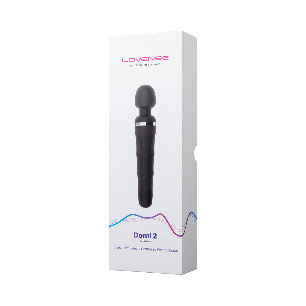 Lovense Domi 2 Bluetooth Programmable Wand Vibrator - Fantasies Boutique