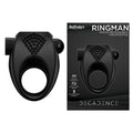 Decadence Ring Man Vibrating Rechargeable Cock Ring Black - Fantasies Boutique