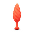 b-Vibe Swirl Texture Plug Orange