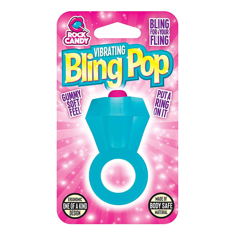 BLING POP RING - BLUE - Fantasies Boutique