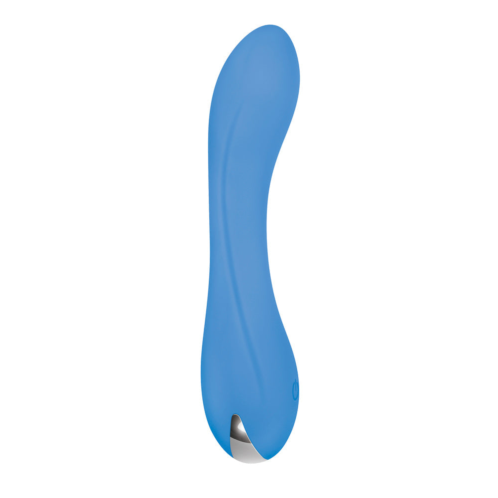 Evolved Blue Crush Rechargeable Silicone G-Spot Vibrator Blue - Fantasies Boutique