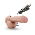 Dr. Skin Dr. Jay Realistic 8.75 in. Vibrating Dildo with Balls Beige - Fantasies Boutique