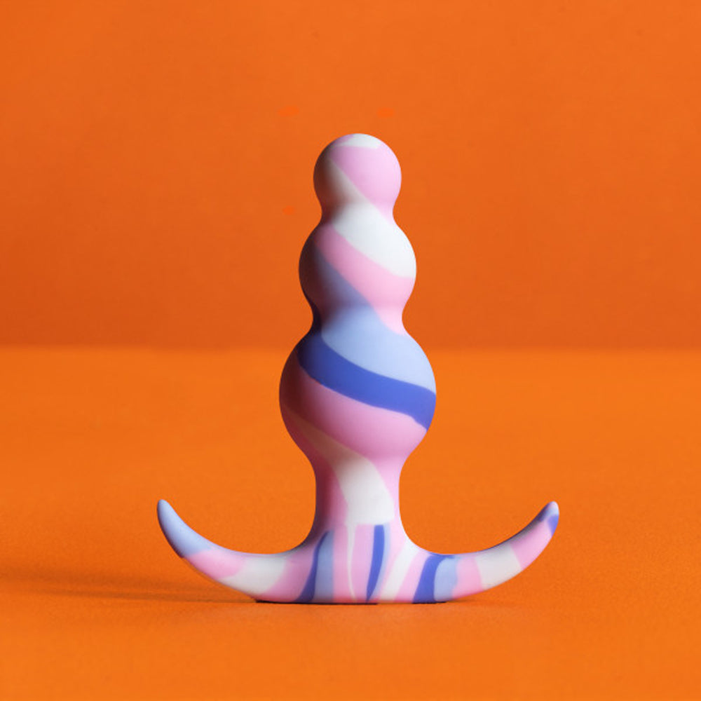 Blush Avant Twilight Silicone Anal Plug Blue - Fantasies Boutique