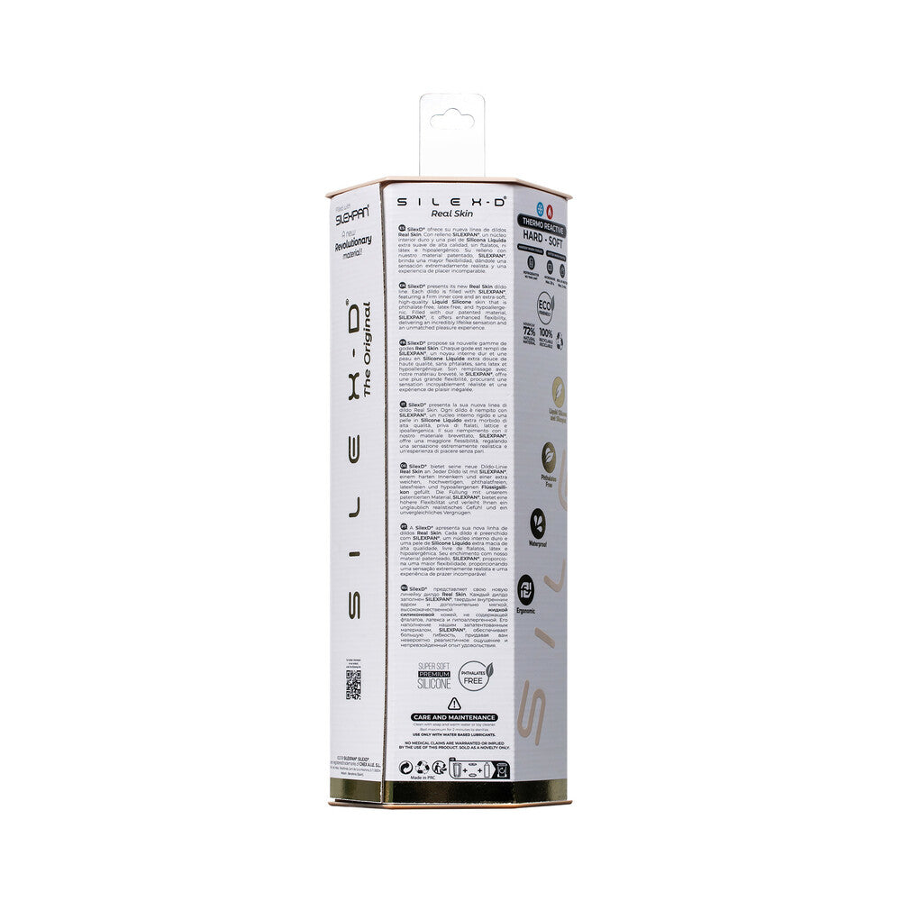 SILEX-D Real Skin Model 1 Dildo 7 in. Vanilla