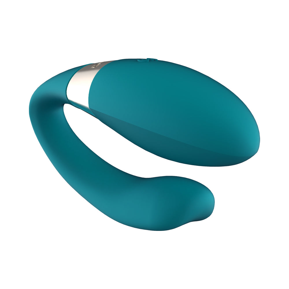 LELO TIANI DUO Rechargeable Dual Stimulation Couples Vibrator With Remote Ocean Blue - Fantasies Boutique