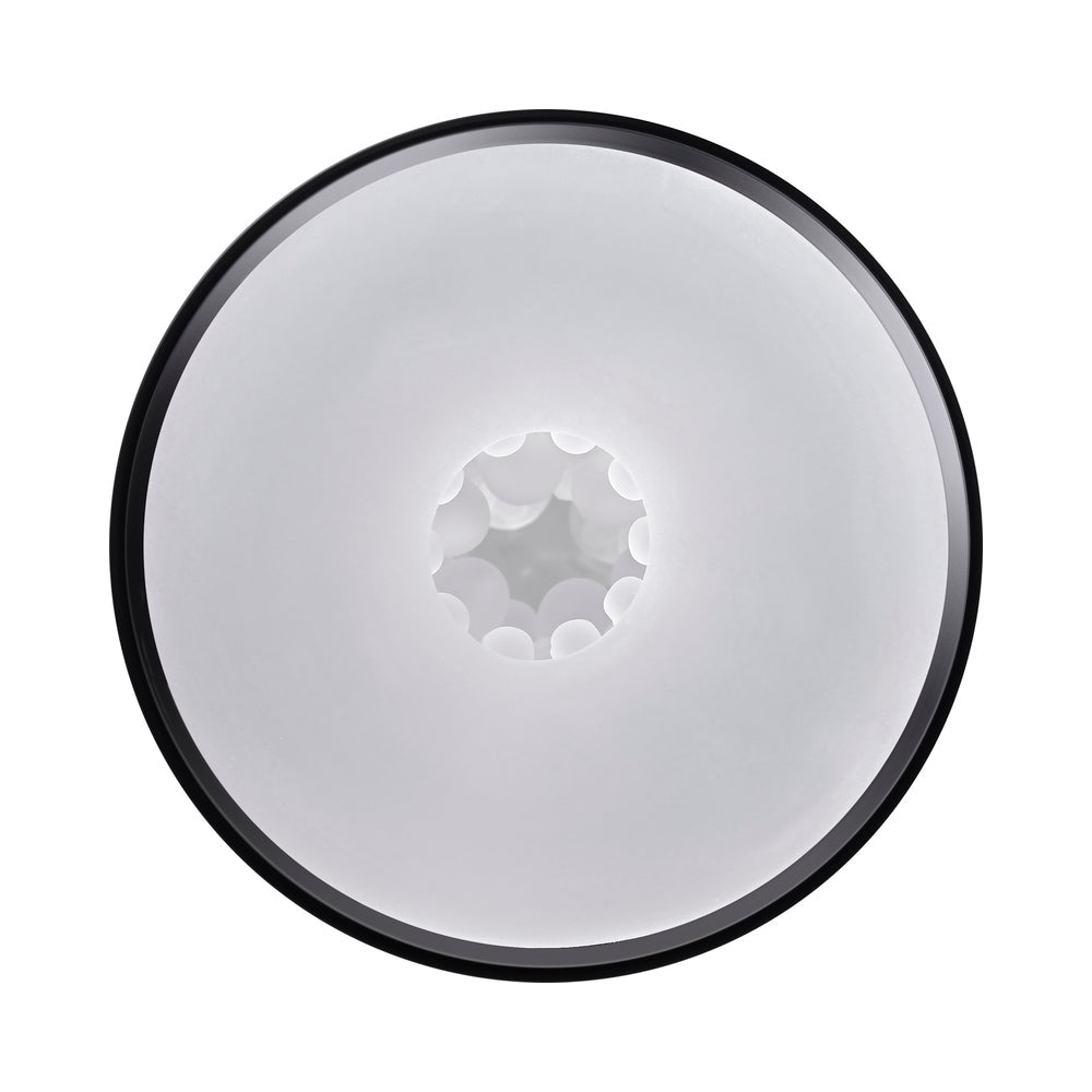 Zero Tolerance Stroking Buddy Rechargeable Vibrating Stroker White - Fantasies Boutique