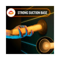 Blush Neo Elite Glow in the Dark Viper 7 in. Dual-Density Dildo Neon Orange - Fantasies Boutique