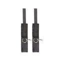 Ouch! Black & White Velcro Hogtie With Hand & Ankle Cuffs Black