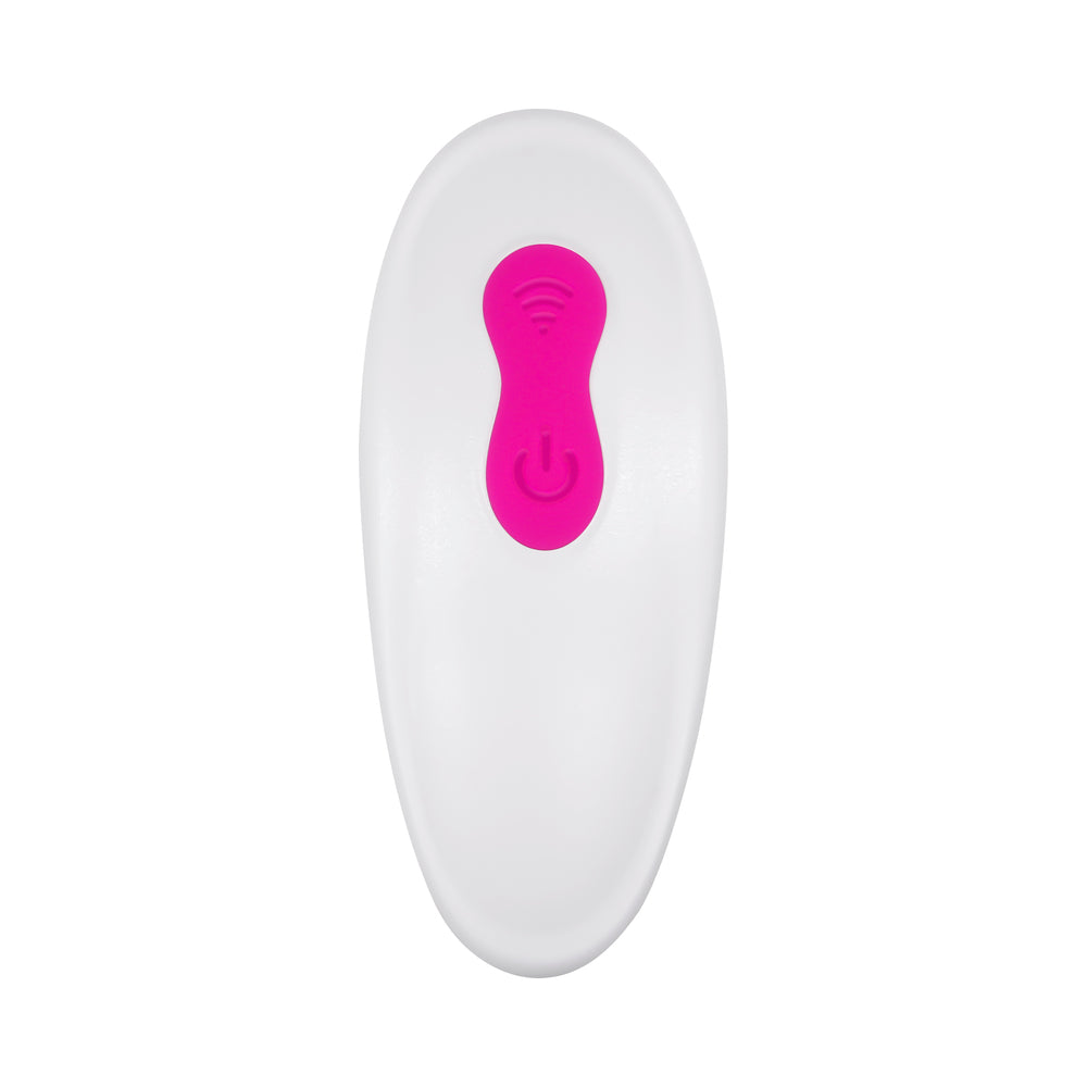 Adam & Eve Rechargeable Remote-Controlled Silicone Dual Entry Vibrator Pink - Fantasies Boutique