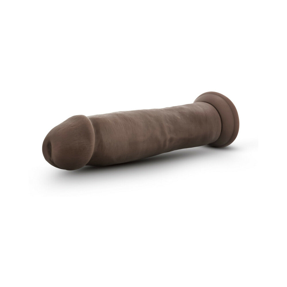 Dr. Skin Realistic 9.5 in. Dildo Brown - Fantasies Boutique