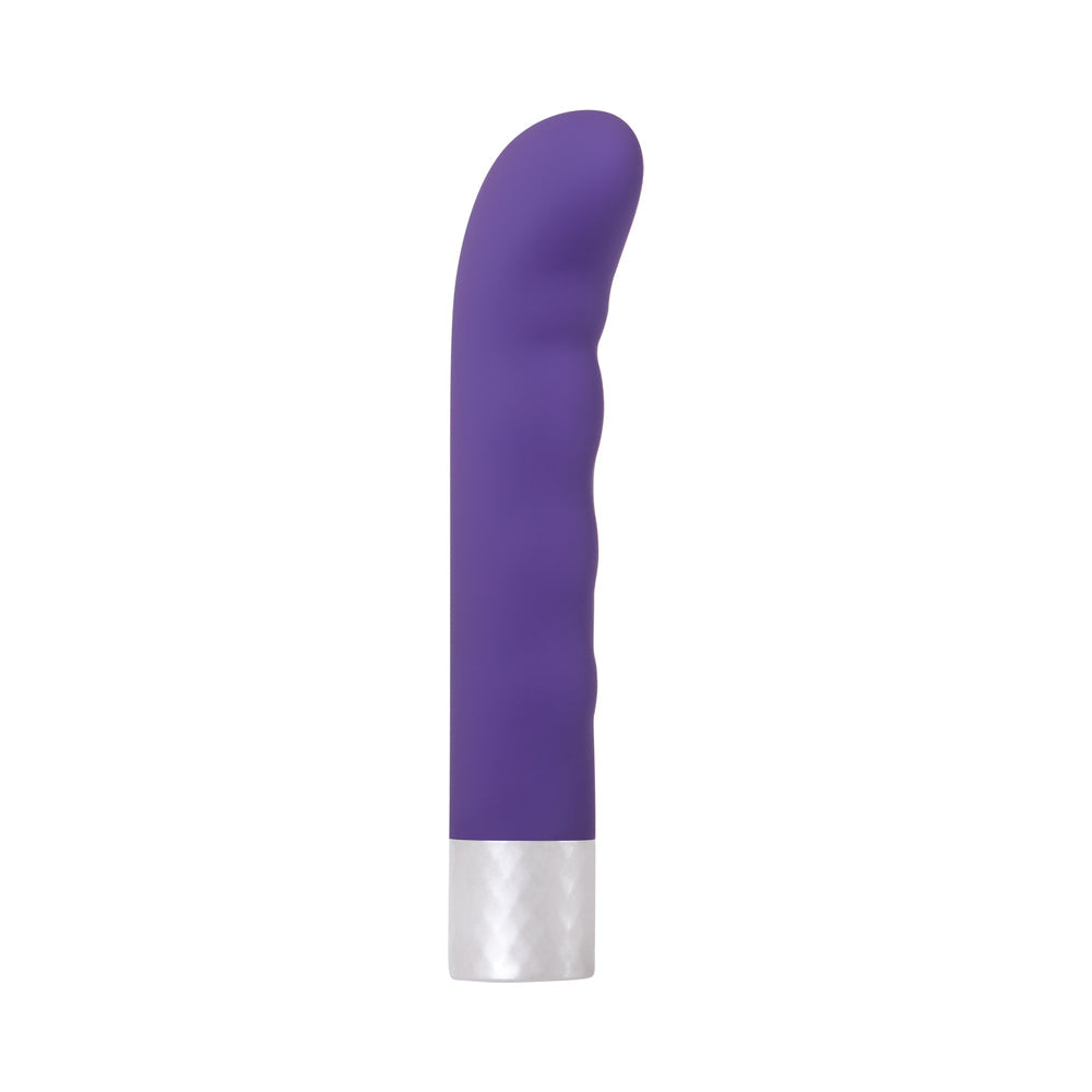 Evolved Spark Rechargeable G-Spot Vibrator Purple - Fantasies Boutique